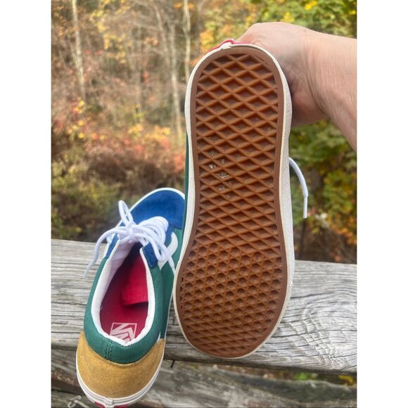Vans Men’s Old Skool Yacht Club sneakers Sz 10 Multi Color - Picture 4 of 8
